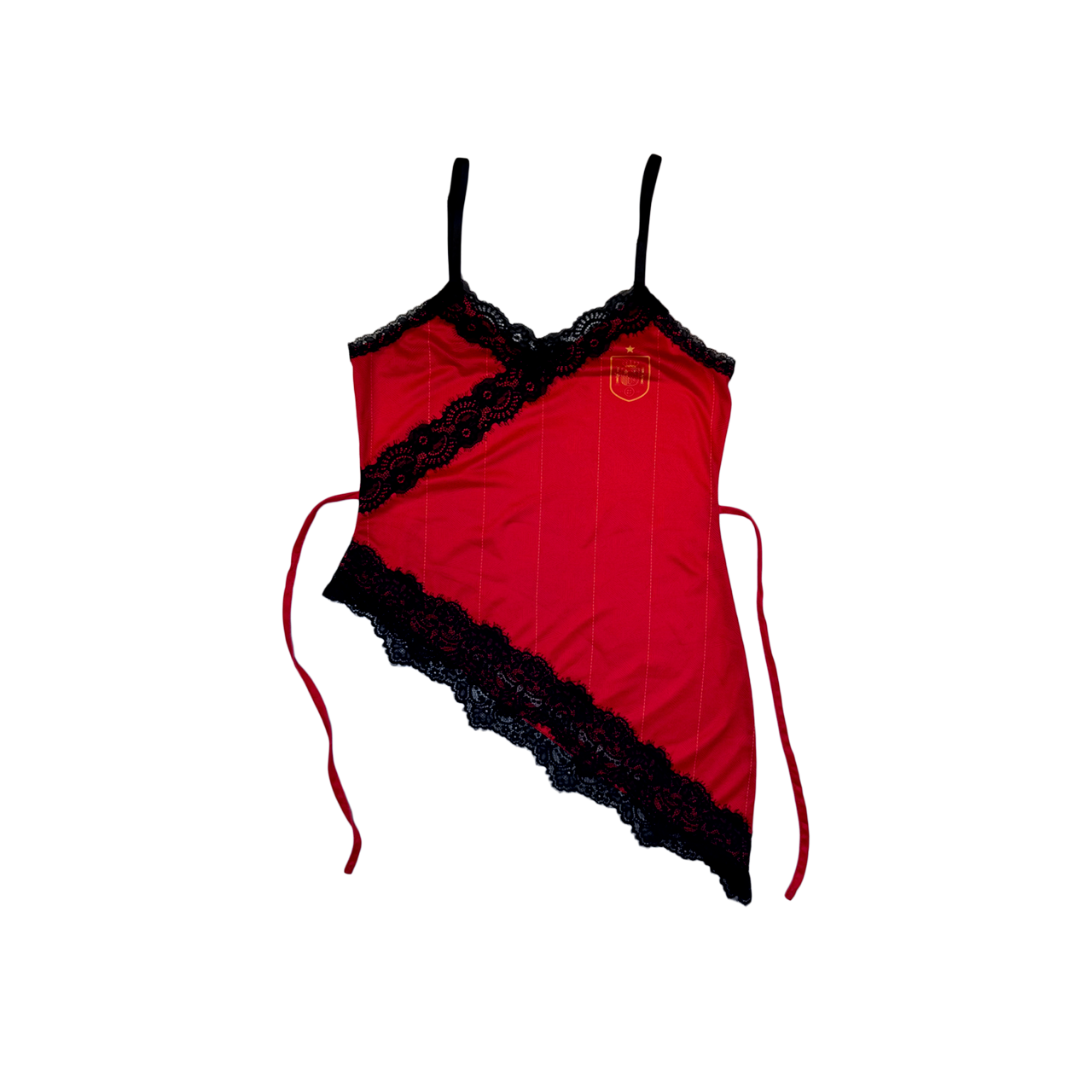 Spain Lace Slip Jersey Top